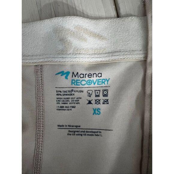 Marena Recovery High-Waist Girdle Side Zipper Short Length Beige Size XS - Picture 3 of 11
